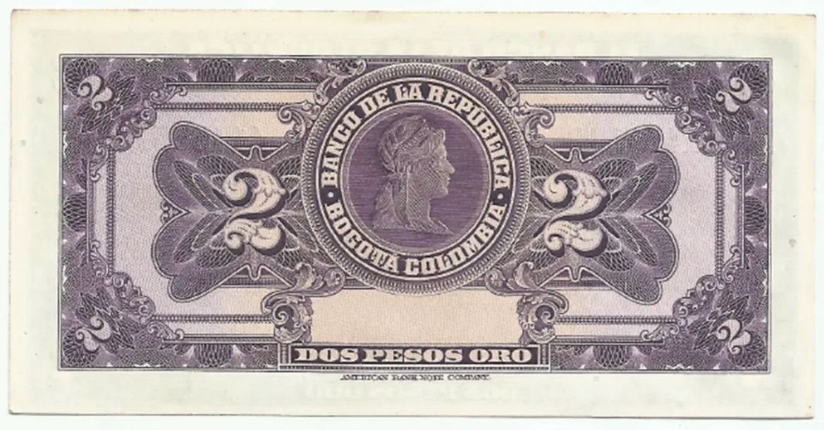 comprar billetes colombia en venta 2 pesos