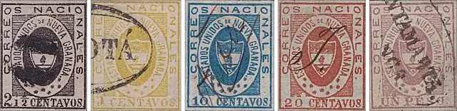 coleccion filatelica de estampillas de colombia en bogota