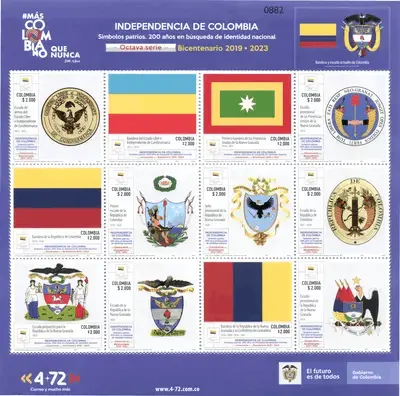 coleccion de estampillas en cundinamarca
