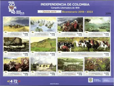 coleccion de estampillas en bogota