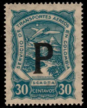 coleccion filatelica scadta avianca