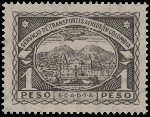 historia de scatda colombia, antiguedades de scadta, coleccion scadta